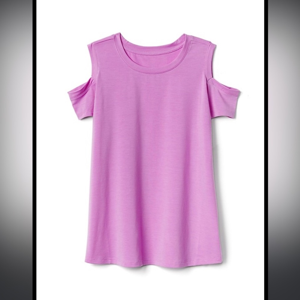 Athleta Girl Cold Shoulder Tee
